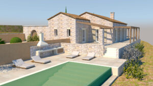 StoneVillaKassiopi02 - SL Design Corfu Construction Company